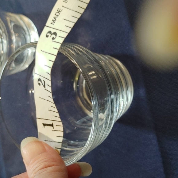 Glass votives/water planters 3 sizes. Total of 7.  Some used, some like new. - Picture 6 of 11